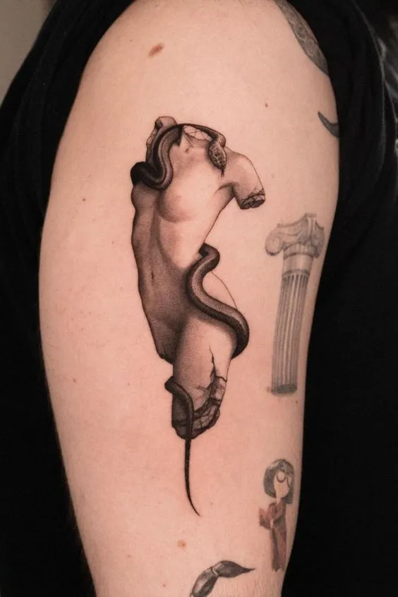 Surrealist Statue - Original